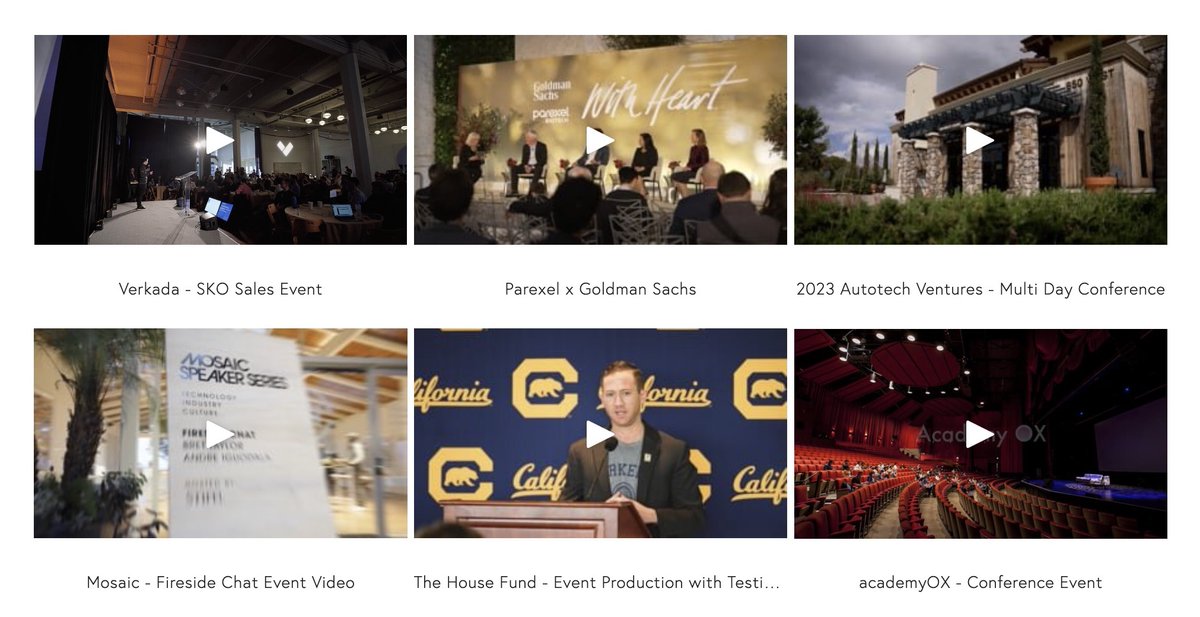 Need event video production in San Francisco Bay Area? Give us a call and get a free consultation on your next project!

iqvideo.net/services/event…

#events #video #SanFrancisco