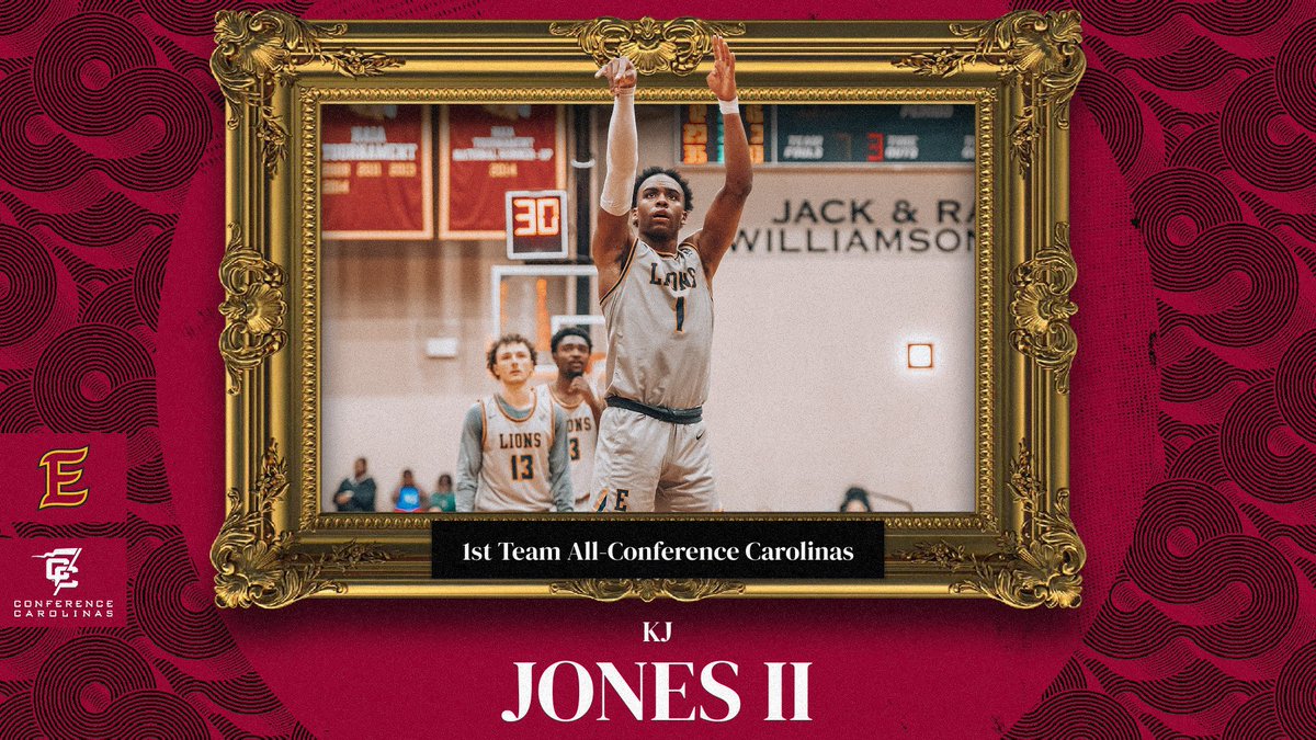 3x PLAYER OF THE YEAR 🏆🏆🏆 KJ Jones II has been named this year’s Conference Carolinas Player of the Year. This is the 3rd time that KJ has won this award & his 4th time being selected first team all-conference! #H1M