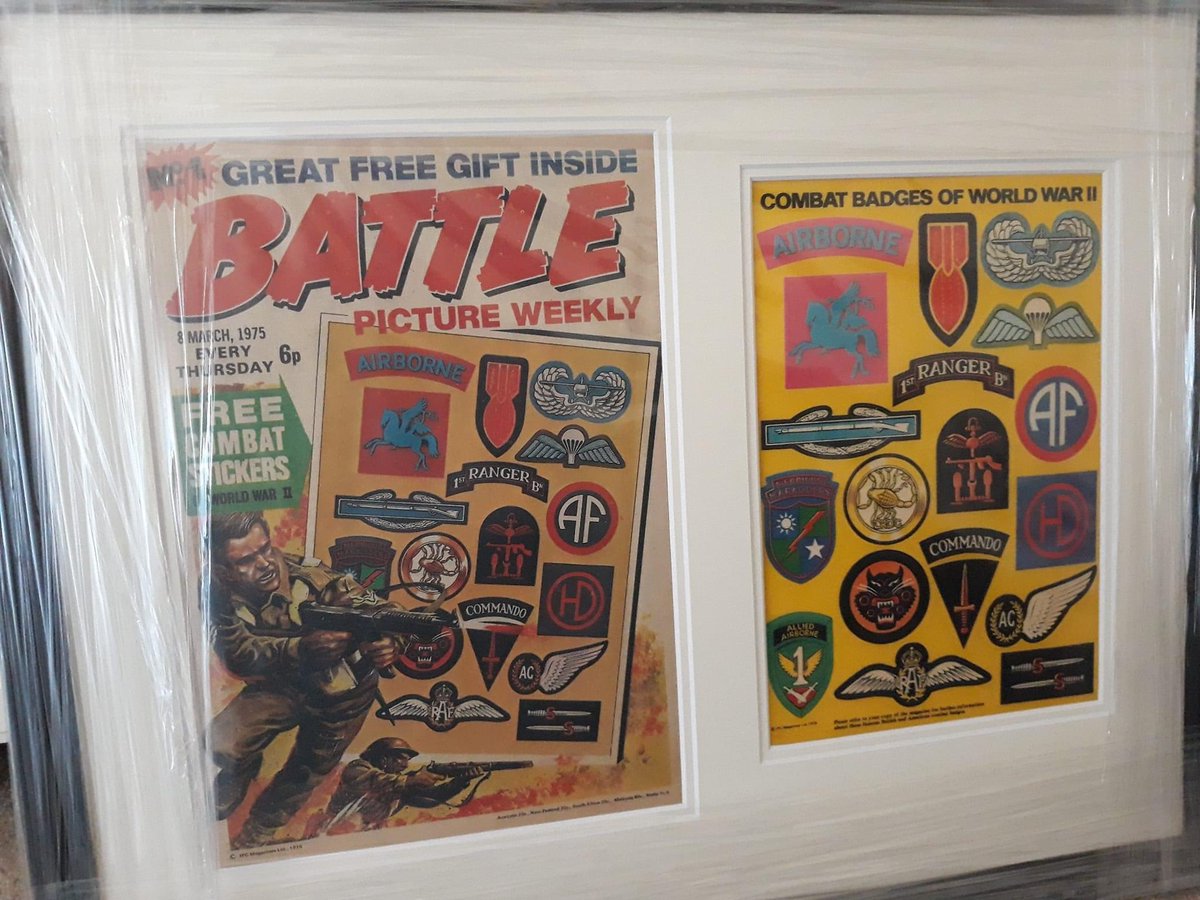 49 years ago yesterday the greatest comic ever published (although 2000AD gives it a good run) was published for the first time. I remember this & the free page of stickers included although my copy has long since gone. But here’s to D-Day Dawson, Bootneck Boy, Major Easy, et al.