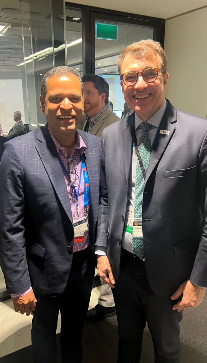 Homerun Resources Country Manager, Antonio Vitor was in attendance at PDAC in Toronto, the worlds largest mining convention.

Antonio's time was well spent, including meetings with the ambassador of Brazil to Canada, Carlos França.

#PDAC2024 #Brazil #Canada $HMR