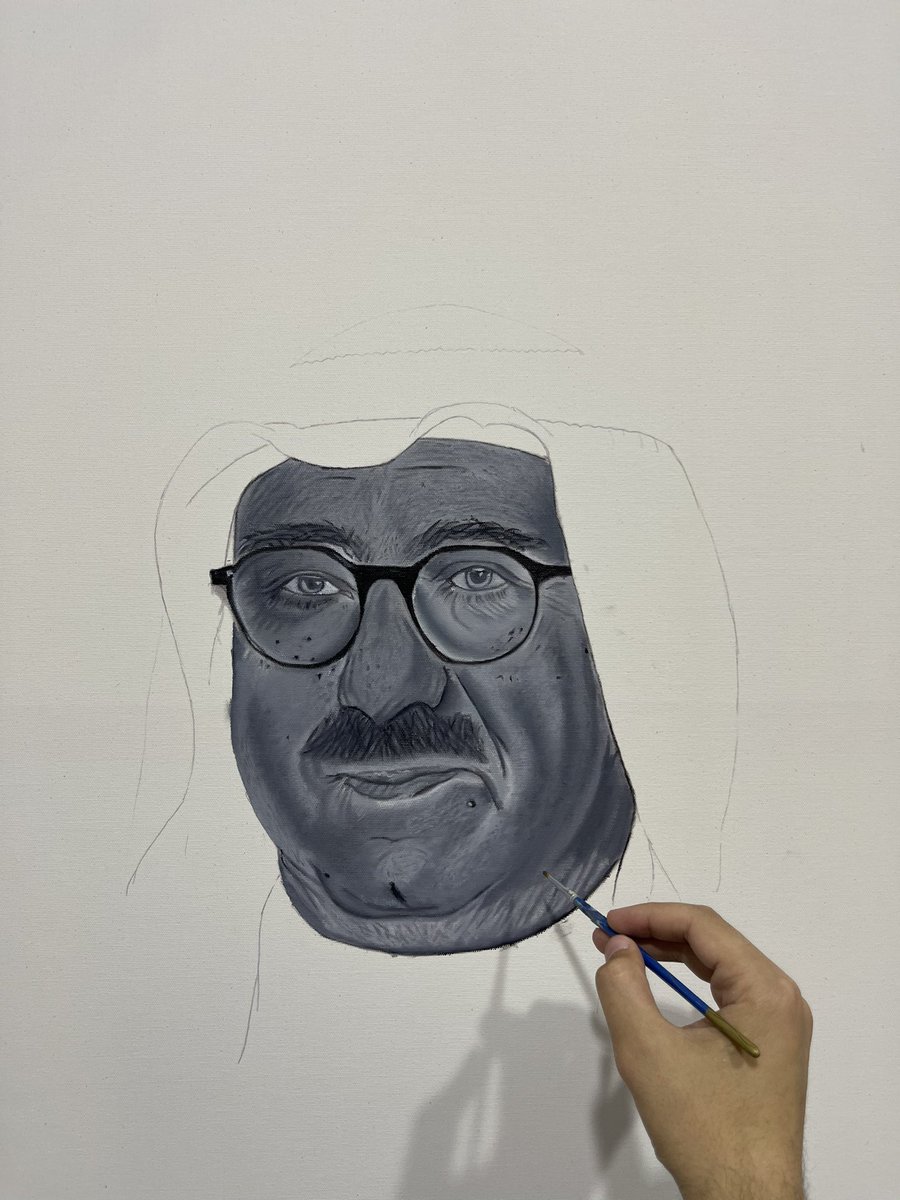h6shan's tweet photo. رسمتي بالألوان الزيتية ..
لـ الشيخ ناصر صباح الأحمد رحمه الله . https://t.co/1oVhiPlm0x