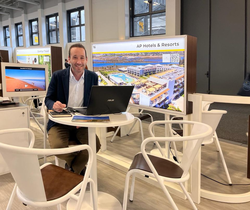 O Grupo AP Hotels &amp; resorts marcou presença em mais uma edição da ITB em Berlin, representado pelo João Pinheiro, uma das feiras de turismo mais importantes, num mercado cada vez mais importante para Portugal, ou seja uma excelente oportunidade de realizar contactos e negócios!
