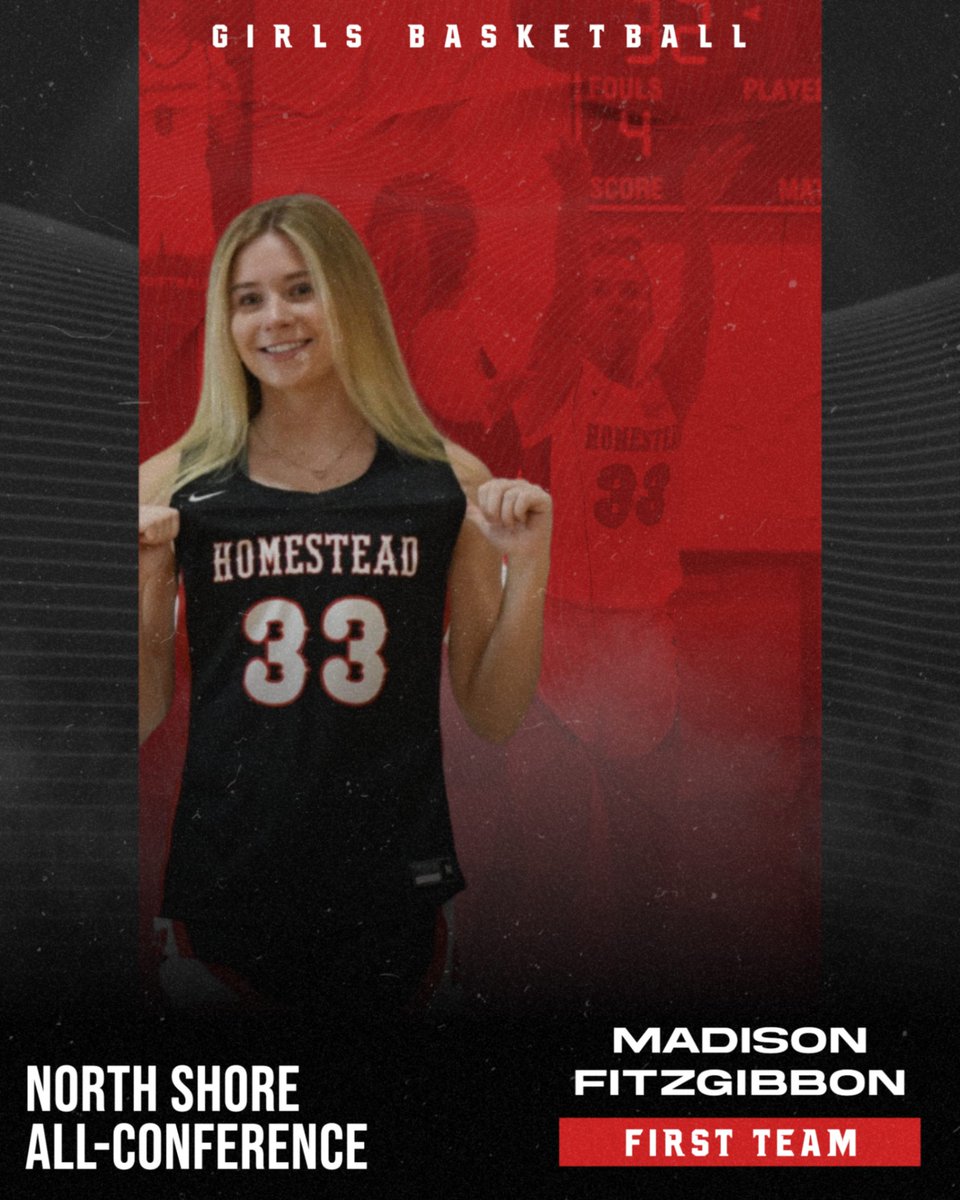 🏀 Congrats to Junior Madison Fitzgibbon on being selected First Team All-Conference in the North Shore! 🏀

#PlayWithHeart #GoHighlanders