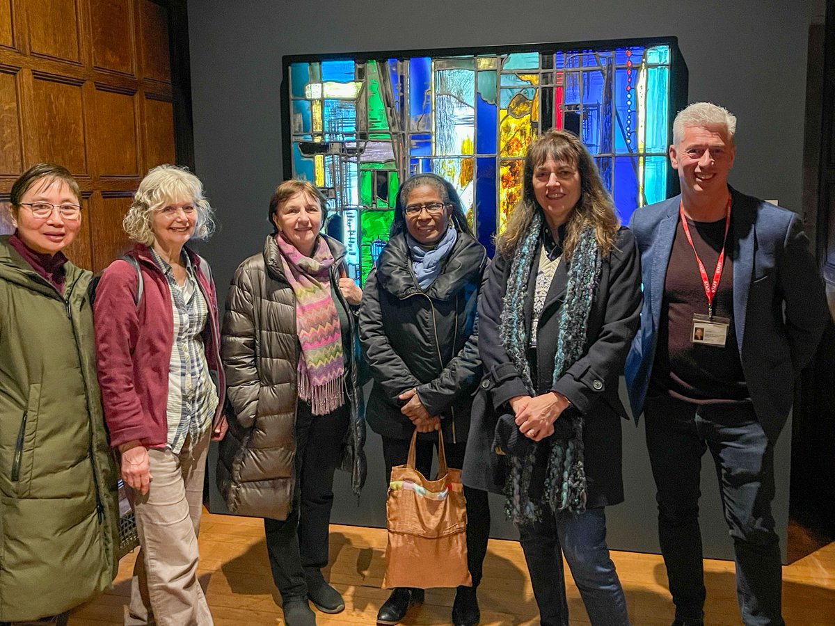 We were fortunate to be invited to a private tour of @twotempleplace current exhibition "The Glass Heart". Members were given a unique insight to rarely seen works from key UK collections, celebrating this remarkable material – unforgiving, fragile, strong, sustainable.