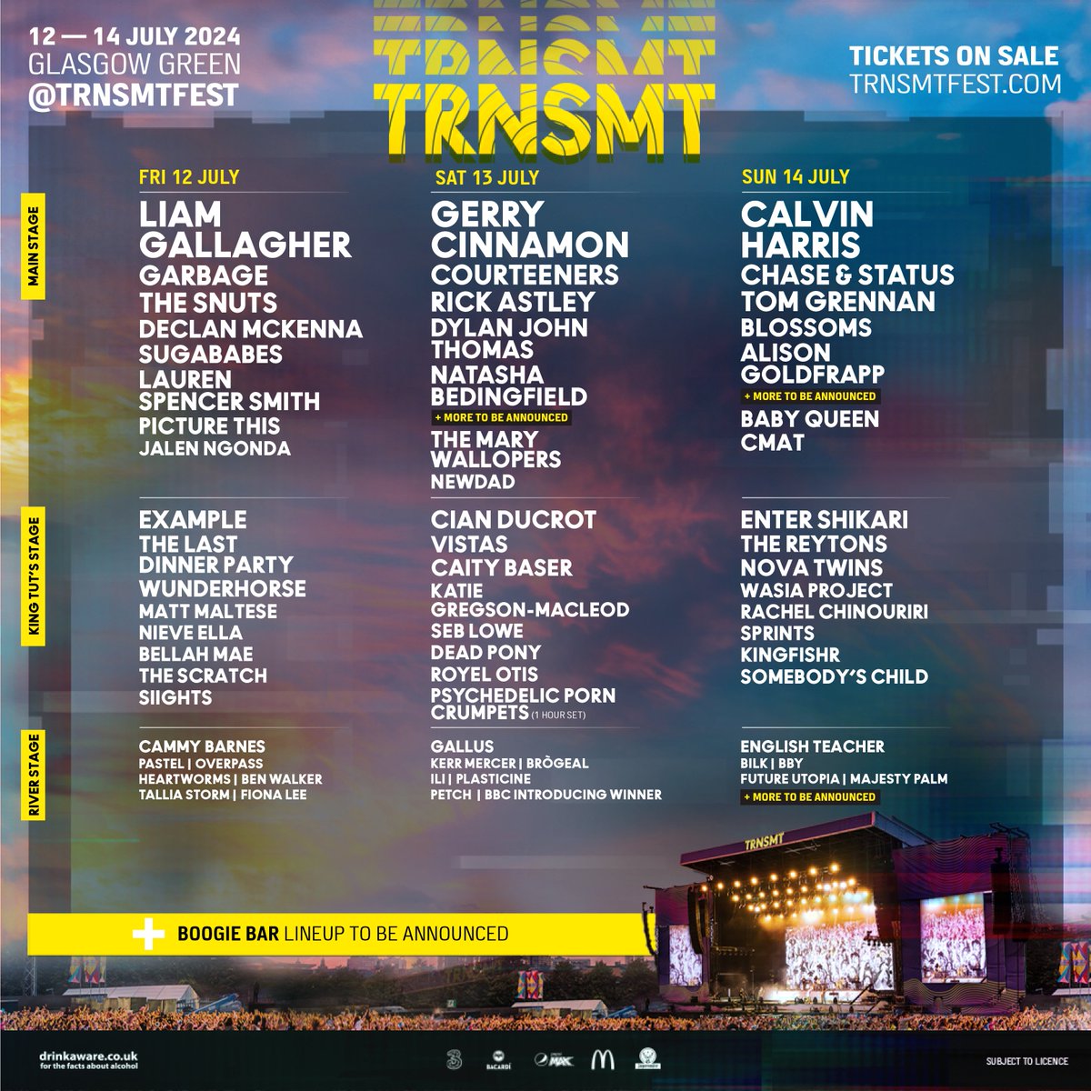 TRNSMT Festival lineup