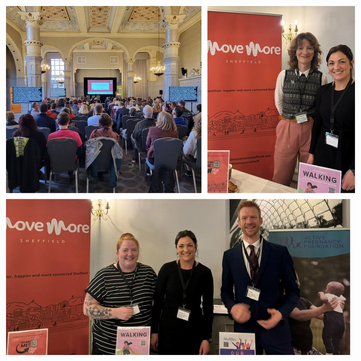 Today was an excellent day at Sheffield #WalkingSummit So much to discuss/learn/share Thank you @livingstreets and Crowne Plaza Royal Victoria #movemoresheffield #sheffieldissuper #activepregnancyfoundation