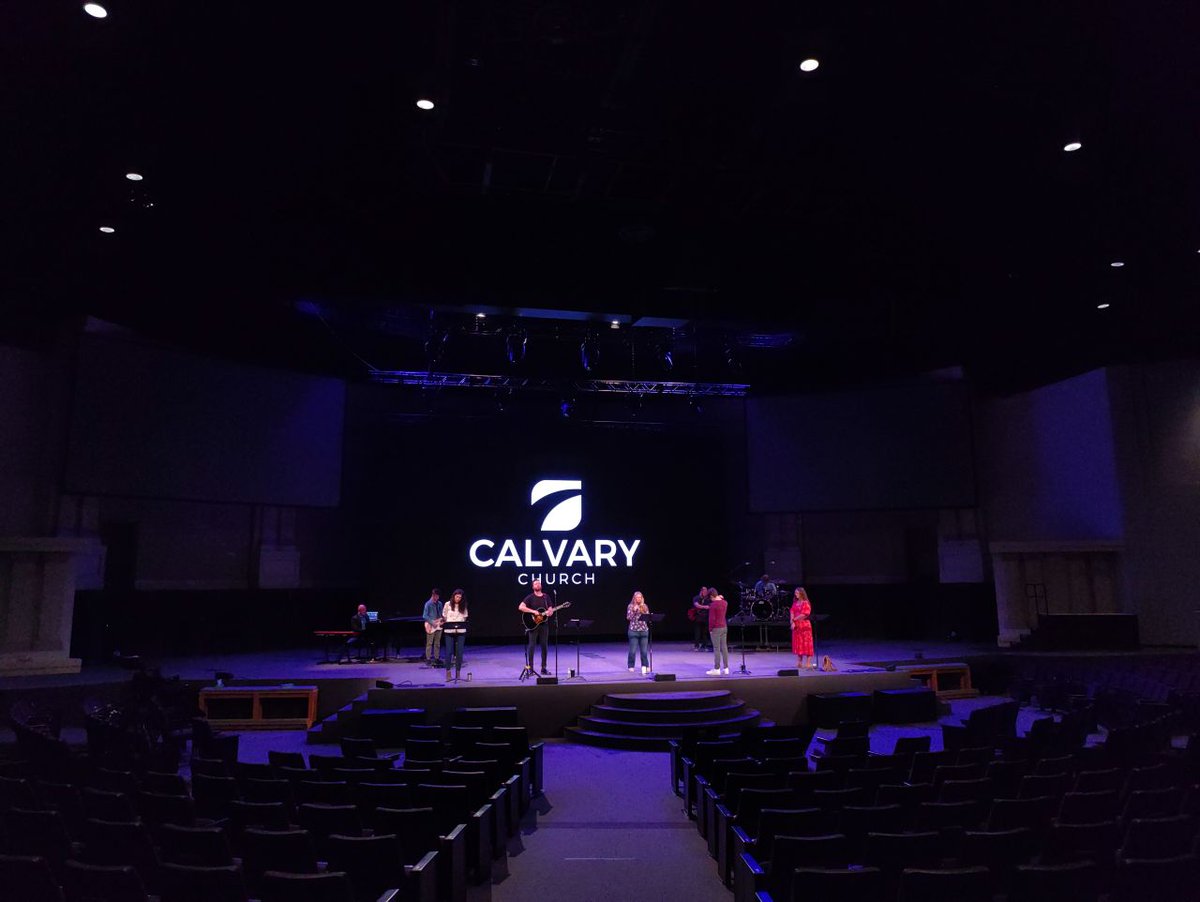 atsproled's tweet photo. 🌟 #ATSPRO #LEDThrowback Series: Celebrating our installation at #CalvaryChurch Clearwater, FL. A 39' wide, 22' high 2.5mm #DvLED video wall delivers a 4,608 x 2,592 resolution. A special thank you to Clair Solutions for their collaboration.    #LEDforChurch #AVTweeps #TBT https://t.co/Dj7HN0RHE3