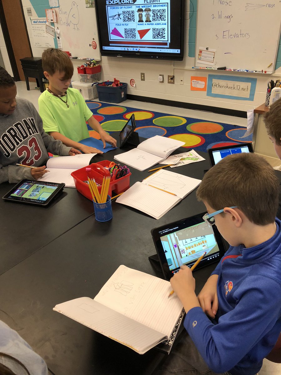 BGStemcoach's tweet photo. Lift, drag, thrust, gravity… how will these forces affect our paper airplanes?This week we followed the PSP up to creating. Next week we test, reflect,make improvements&amp; share our https://t.co/X8sbYKj2kj out STEM students at work!
@RebeccaHeard12 @BGESTEM @CherokeeSchools https://t.co/6GShYYwdAq