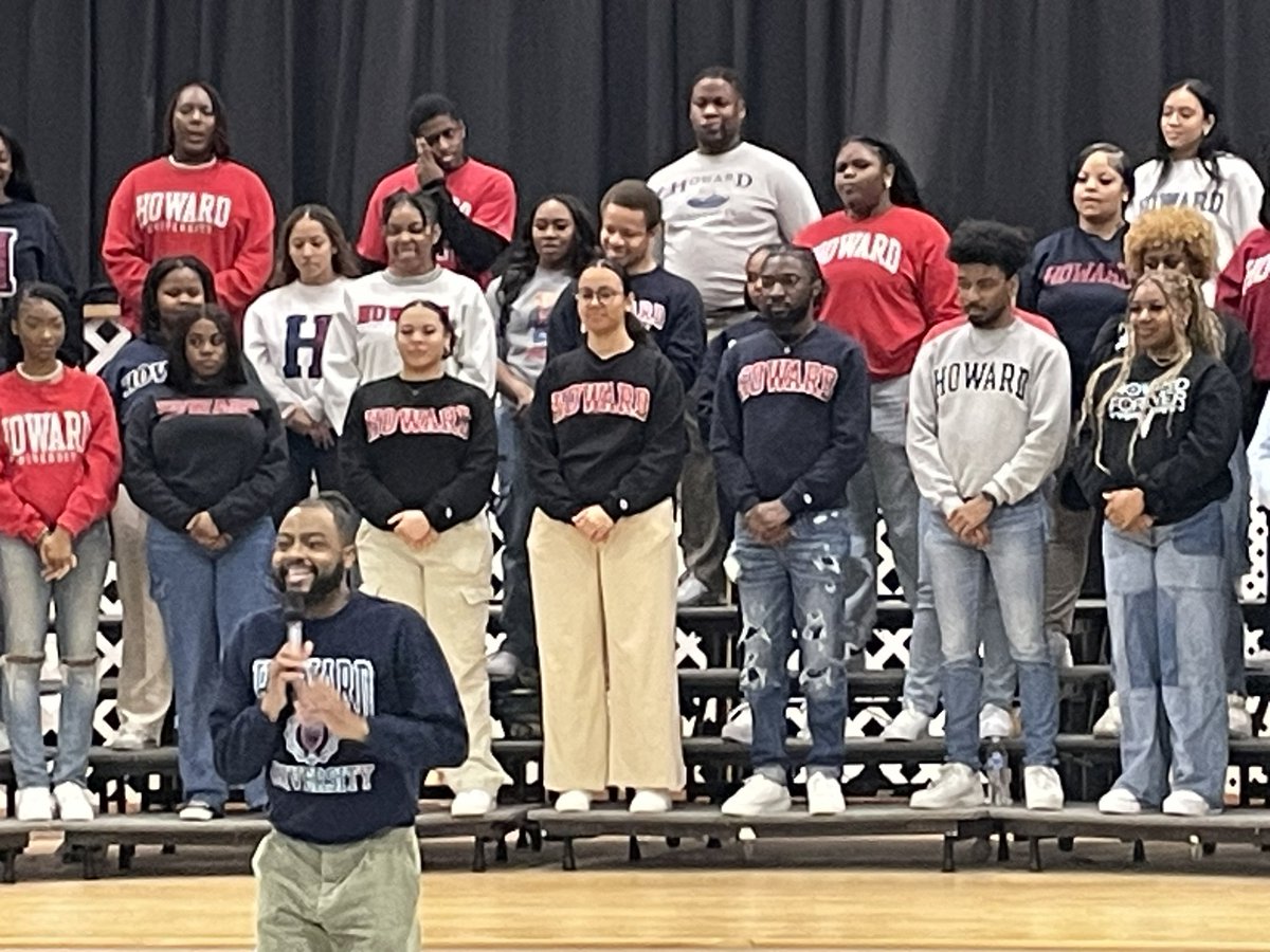 Howard University Choir performs at Hope Valley as a part of our College &amp; Career week. The amazing talent was a hit with students.  Thank you to the choir for your amazing and moving talent - you inspired us!