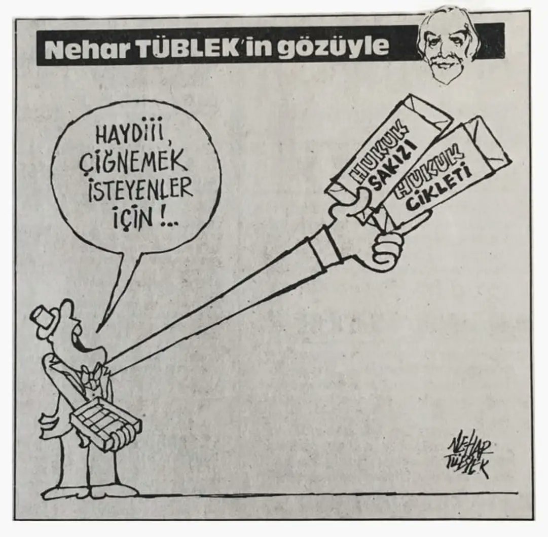 Nehar Tüblek adını pek çok kimse bilmez,Türkiye'nin en önemli karikatüristlerindendir, çok uzun yıllar Hürriyet Gazetesi ve Çarşaf Dergisinde karikatürler çizdi
Çarşaf dergisinde birlikte çalışma şansına eriştim

Ölümünün 29. Yıl dönümü
Bu vesileyle ustayı bir kez daha anıyorum