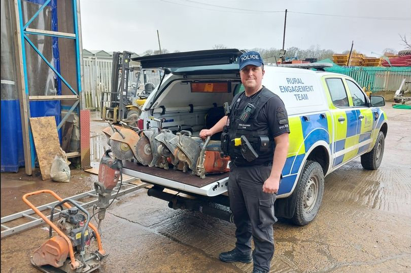 £80,000 worth of stolen machinery found at Essex industrial estate a year after being stolen from out of county .. Read more &gt;&gt; bit.ly/3uR6r13 #RuralCrime <a href="/EssexPoliceUK/">Essex Police</a>  <a href="/EssexPFCC/">EssexPFCC</a>
