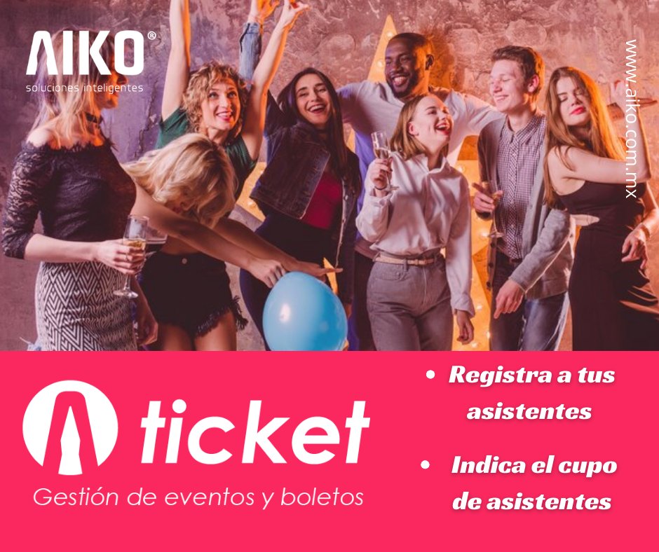 aikosoluciones's tweet image. Con A-TICKET generas boletos personalizados y podrás enviarlos por correo electrónico o WhatsApp al instante
📱 WhatsApp: (722) 412 9889
📞 (722) 543 1798
📧 contacto@aiko.com.mx
🌐 aiko.com.mx
#boletos #boletosdigitales #eventos2024 #eventos #Aticket #ticket #Tickets