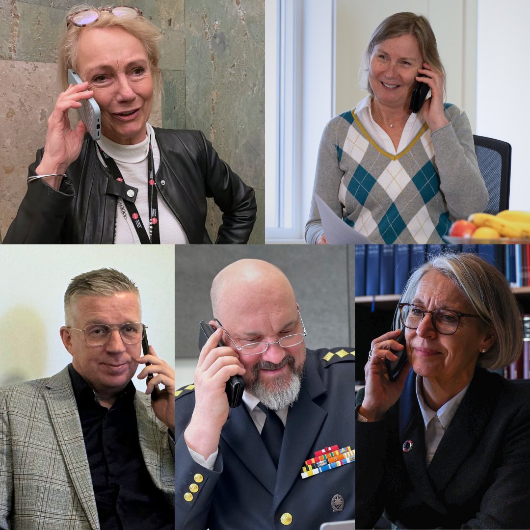 Ett ovanligt hjärtligt telefonmöte med mina nordiska kollegor som hälsade Sverige välkommen i Nato. Ser fram emot att kunna utveckla samarbetet inom civila försvaret ännu mer gränslöst.