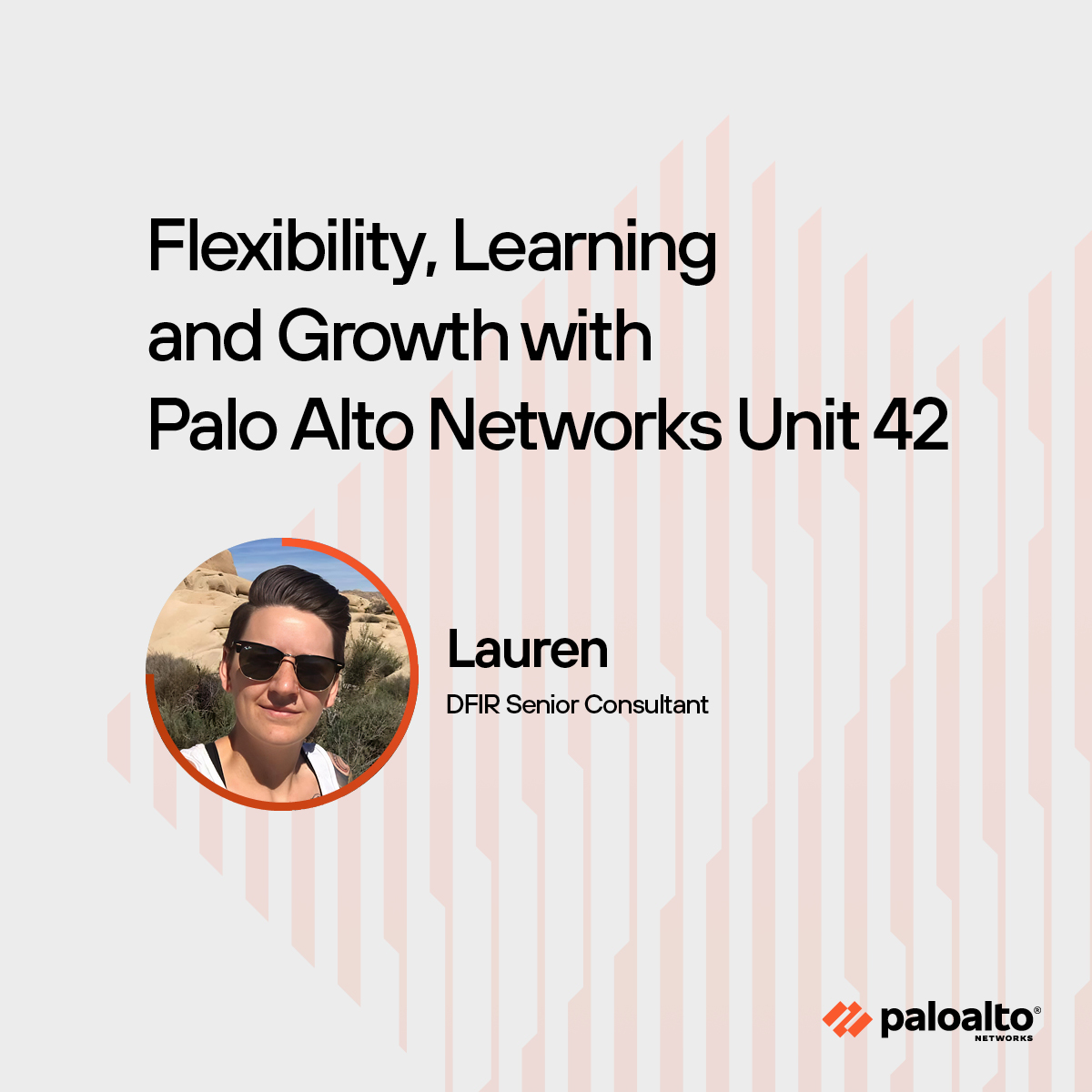 At <a href="/PaloAltoNtwks/">Palo Alto Networks</a> <a href="/Unit42_Intel/">Unit 42</a>, #LifeAtPaloAltoNetworks means flexibility, training and support from Lauren’s UK DFIR team.🧡 She reflects on her first eight months here and what sets our workplace apart: bit.ly/3v0mIR6