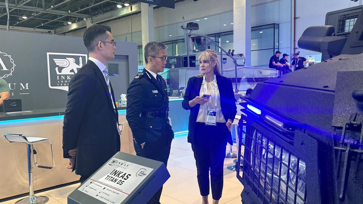 hkpoliceforce's tweet photo. World @PoliceSummit 2024—DAY3️⃣
🔵Building #ASaferWorld🌏
The 3-day summit—encompassing realms:
💡#Cybersecurity
💡#RoadSafety
💡#ChildProtection
💡#NextGenDrones
💡New tech for #K9 training
inspired 20K+🌏#LawEnforcement experts passionate about protecting our world on all fronts https://t.co/uW94UQp7yd