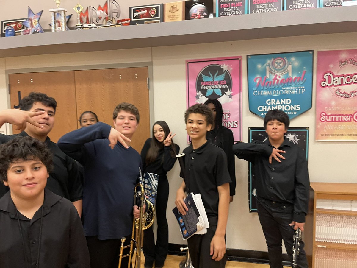 The concert band had Pre-UIL on Tuesday and KILLED IT on stage and sight reading. I’m super proud of these kids and all of the hard work they have put in since January. I’m excited to see how much they improve before UIL!! 🎶🎵 @IISDFineArts @netzeroJMS #MusicEducationMatters