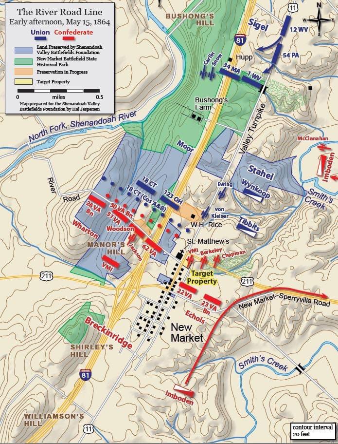 SVBattlefields's tweet photo. We’re negotiating now to save properties on battlefields throughout the Shenandoah Valley, but in order to clear the way for these new efforts, we have to wrap up a few old ones including parcels at New Market, Tom’s Brook &amp; Third Winchester. To learn more, visit our link below! https://t.co/fbYciYJMIw