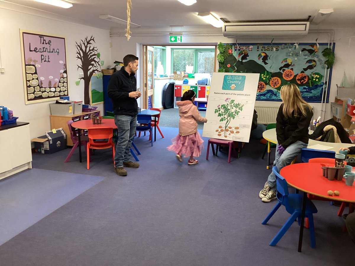 OWPSwombats's tweet photo. Our first activity this morning was learning all about the parts of the potato. 
#OWPSscience https://t.co/efqG6DvBNU