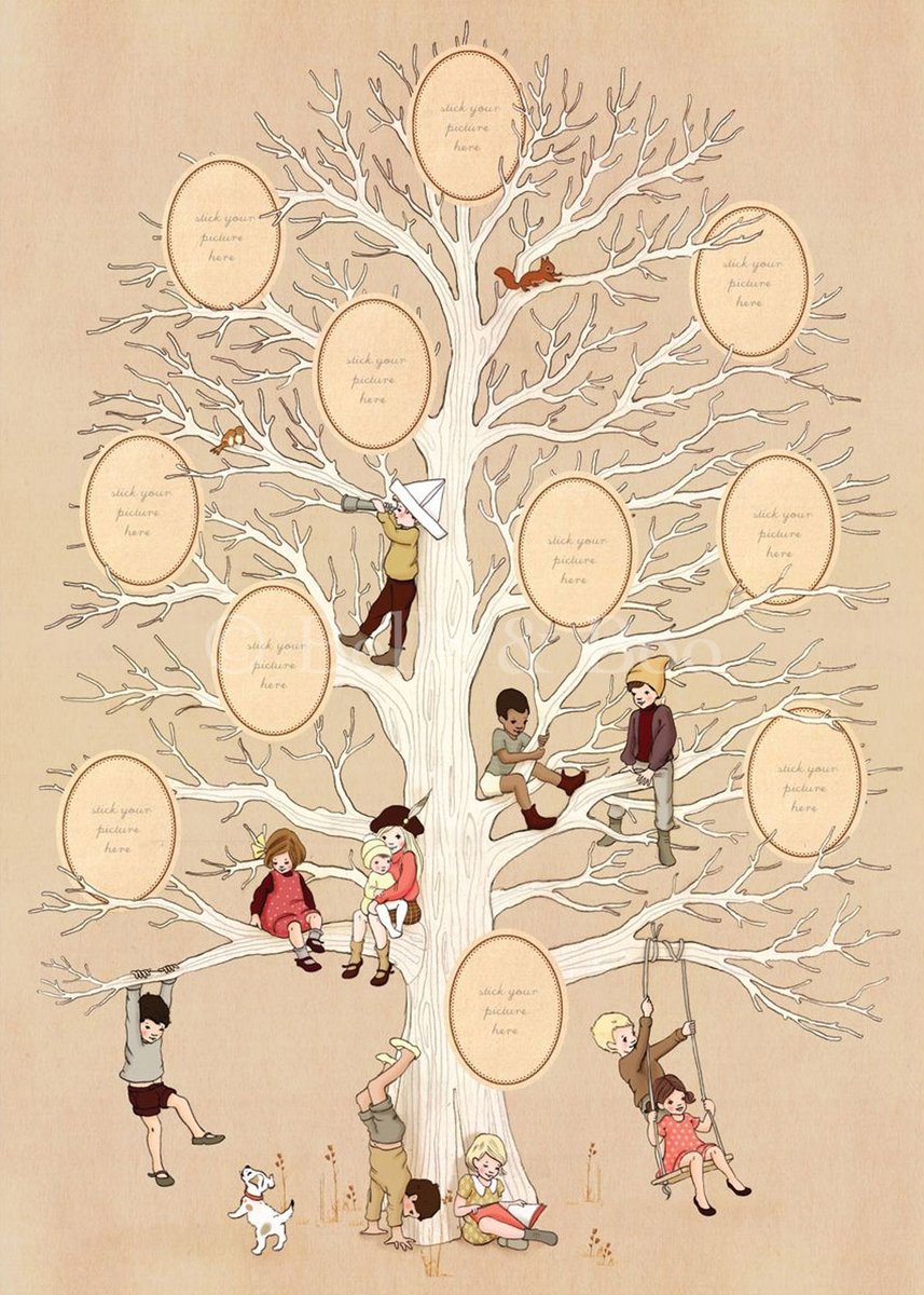 Looking for a Mothers day present? Calling all partners... its no secret that you have to help out the wee ones with Mummys presents sometimes. Why not opt for this Family Tree Art Print? . 👨‍👩‍👦‍👦 Available in the sale via our website. 🍂 belleandboo.com/products/famil…