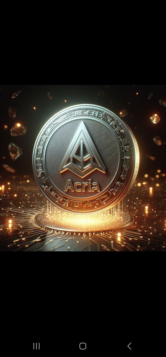 Mike45020833's tweet photo. @VegasCrypto777 Everybody hold on because this one is gonna fly! #Acria https://t.co/zLnTrd05oX