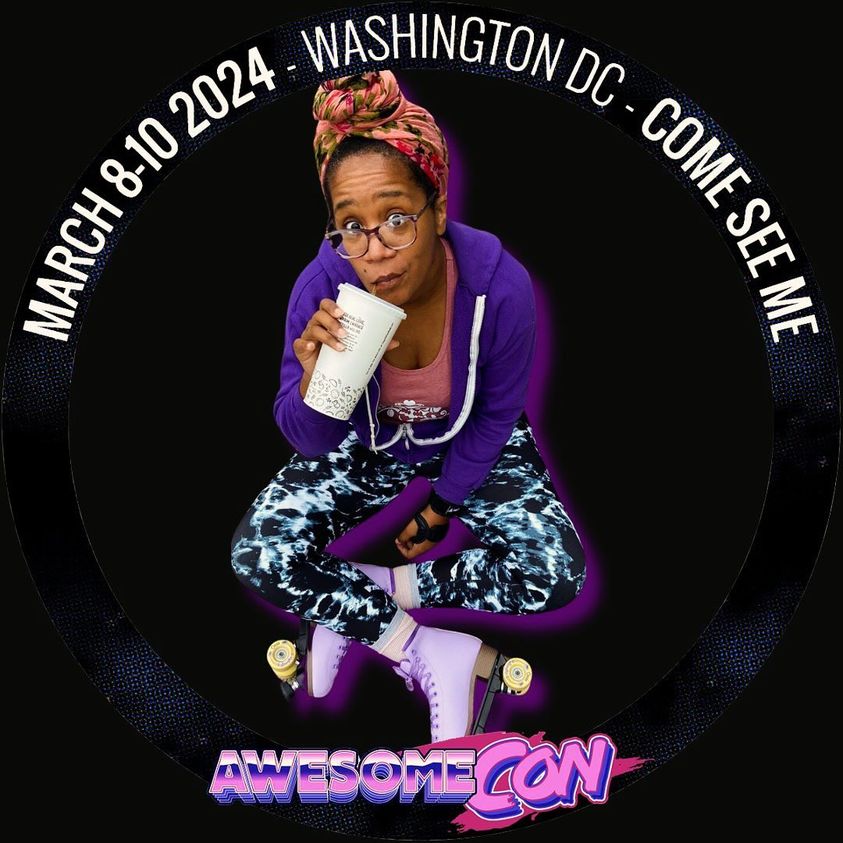 Who wanna come pack my AwesomeCon suitcase for me. And finish doing my hair. Also pack my skates, just in case.