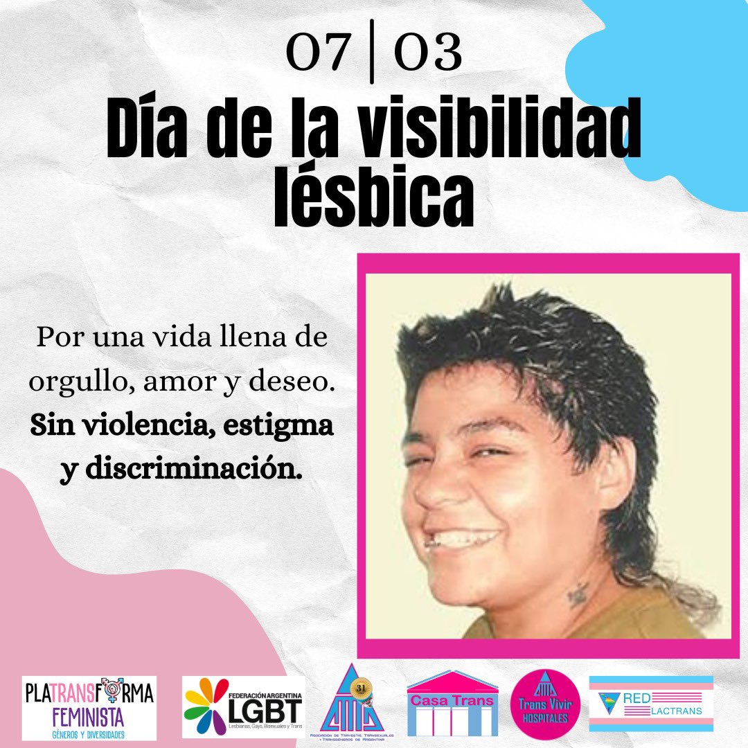📣 Día de la Visibilidad Lésbica

#ATTTARedNacional