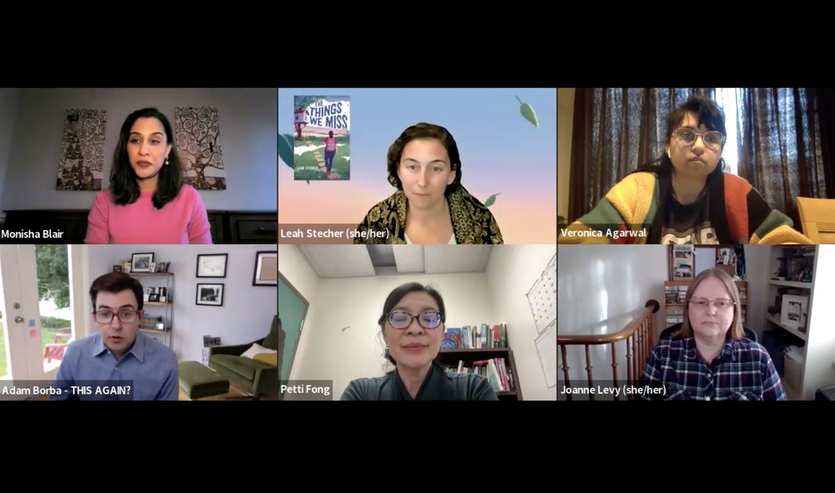 In @sljournal's #MiddleGradeMagic panel on Emotional Resilience, @adam_borba talks about allowing kids to identify themselves in books, themes of perfectionism, and the fantastical elements in his upcoming novel THIS AGAIN? Watch the replay of the panel at bit.ly/49J1uq1