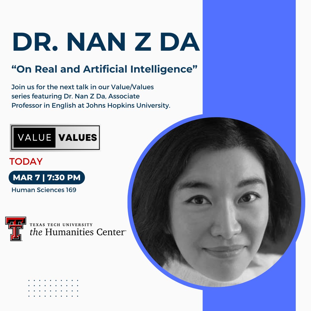 TTU Humanities Center tweet media