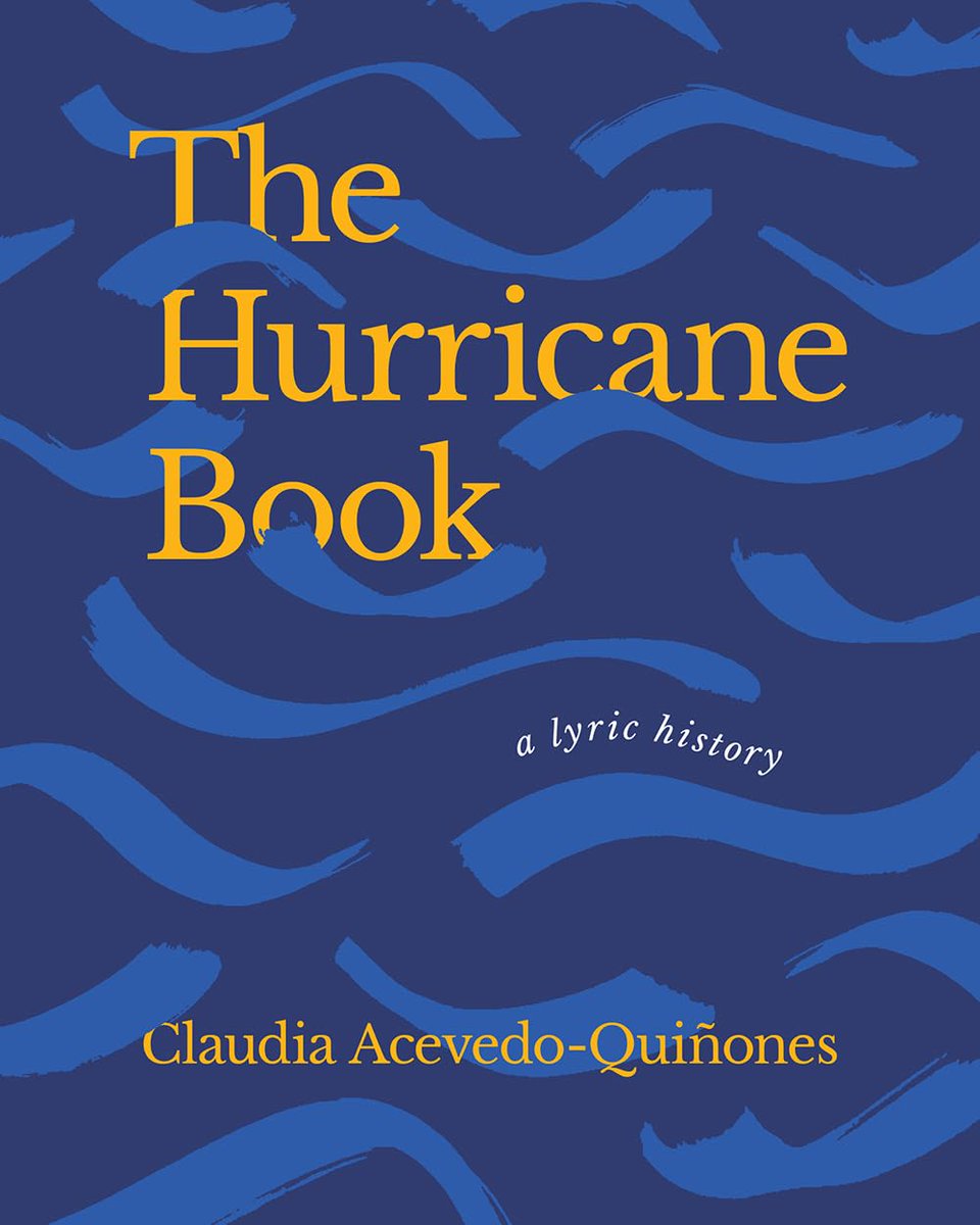 'Acevedo-Quinones treats her own failings with a cold objective eye, the same eye that sees her whole world.' Patrick Parks on Claudia Acevedo-Quinones' 'The Hurricane Book: A Lyric History' from @RoseMetalPress. Online and in print. Subscribe today. exactingclam.com/issues/no-12-s…