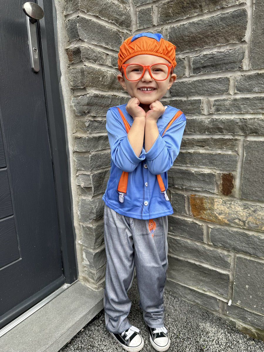 World book day 2024 - Blippi 🧡🩵