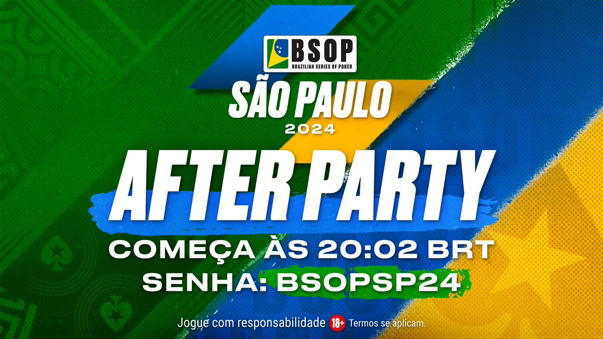 PokerStarsBR's tweet photo. ⭐ O registro para o #BSOPSP After Party está aberto. 100+ tíquetes na disputa!.
🆔 3724356159
📆 Hoje às 20:02h
🔐 Senha BSOPSP24
Aberto para 🇧🇷 https://t.co/DpXyt7SGtL
