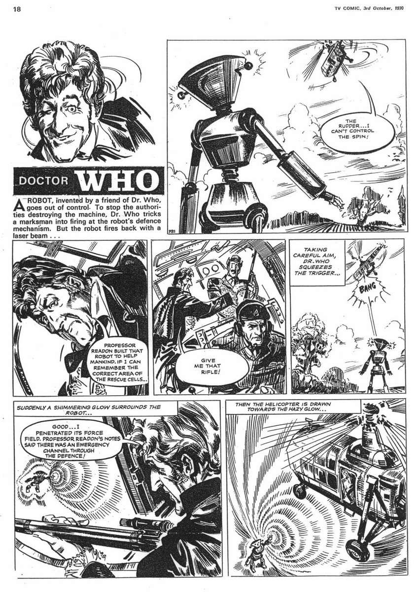 Doctors_Beard's tweet image. The Doctor almost has the robot under control but then Jenkins ruins it.
#TheDoctor #robotcontrol #JenkinsRuinsIt