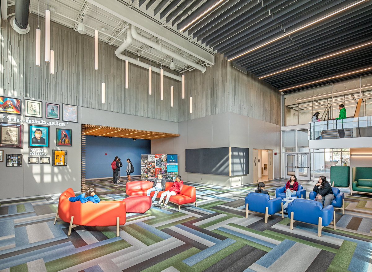NEadvantage's tweet image. On this #TBT, we're thinking back on our visit to UMÓⁿHOⁿ Nation Public School last May, and WOW!

“The kids are proud of our facility, they’re proud of our district and our school."

Where imagining tomorrow begins today. What a place. 

Read! bit.ly/3OMhShP #RootedNE