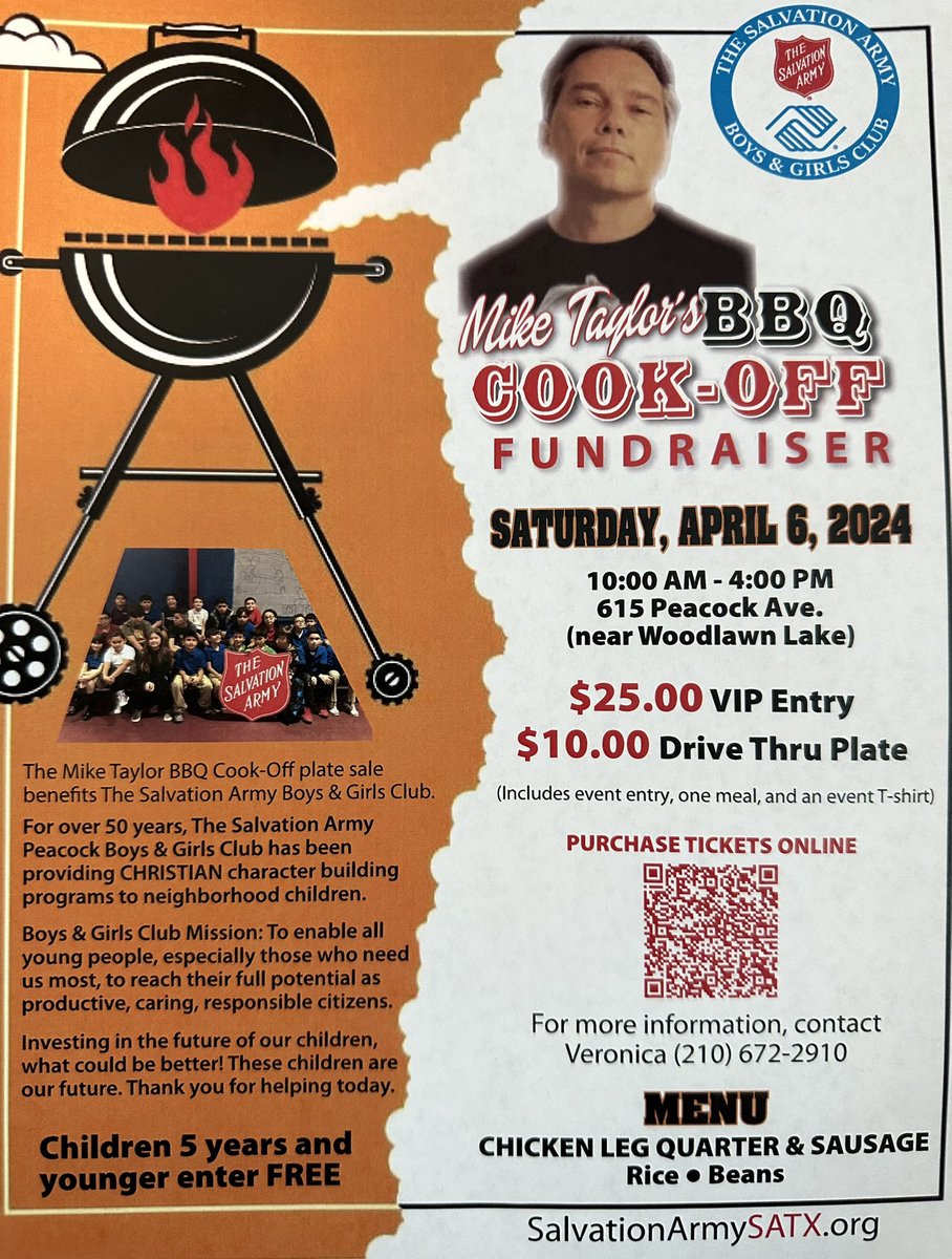 T-minus 30 days until you can give your taste buds BBQ heaven at the <a href="/MikeTaylorShow/">Mike Taylor</a> 
BBQ team spots running out. We are also looking for vendors. 
Your help by sharing this is greatly appreciated!
#MikeTaylorBBQ