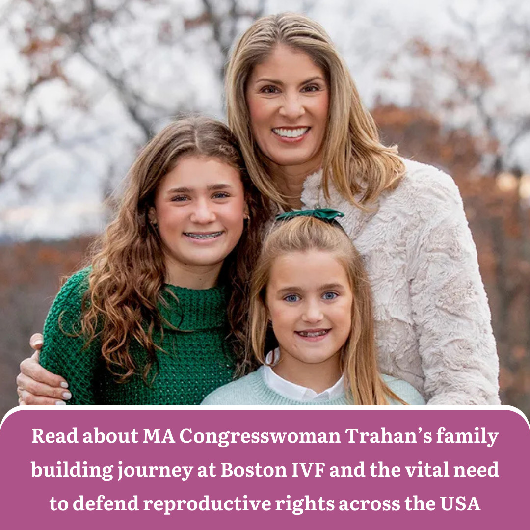 Check out this fantastic @USAToday article highlighting the family building journey of MA Congresswoman @RepLoriTrahan – a former #BostonIVF patient– and featuring @BortolettoMD. 🌟 Photo Creds: ALISON TAYLOR Read the full article here: usatoday.com/story/news/pol…