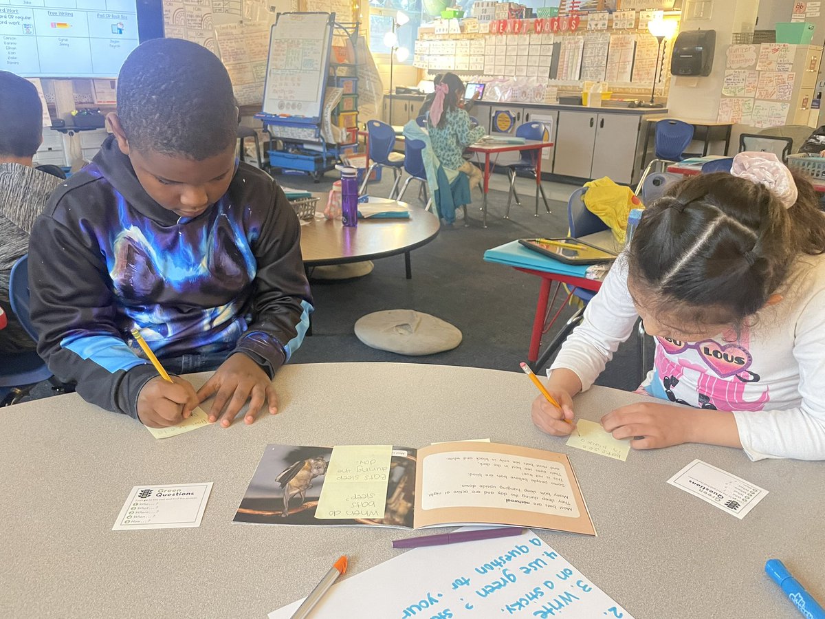 Another awesome day of guided reading groups in room 5 today!  We love working with partners on our strategy! <a href="/WinnwoodRocks/">Winnwood Elementary School</a> <a href="/PrincipalAaronB/">Aaron Barnett</a>