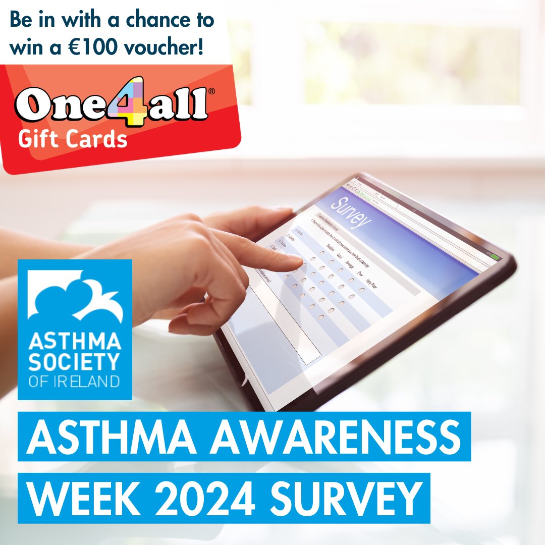 If you or your child lives with either asthma or hay fever, we want to hear from you! Click here to fill out the survey👉 bit.ly/AAWST #Asthma #Hayfever #AsthmaSociety