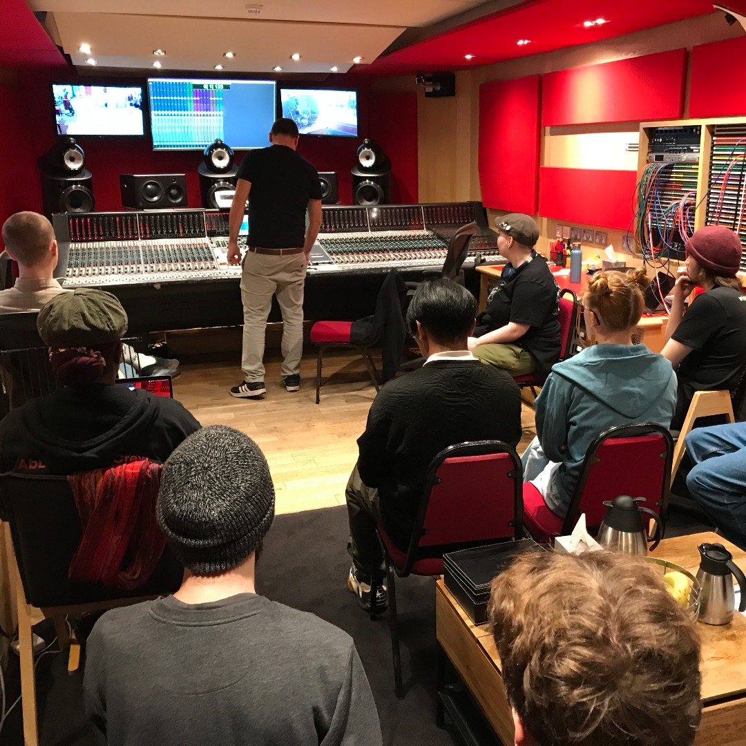 Brilliant photos of our Sound and Music Productions, and Music students getting the full Beatles experience on their field trip to Abbey Road Studios. 🎶 @UniLincoln #TheBeatles #AbbeyRoad