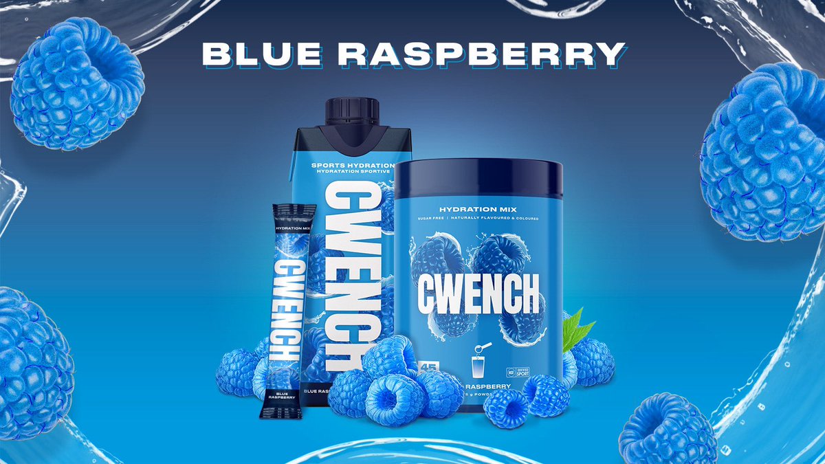 Blue Raspberry! 🔵 

A smooth blend of mildly sweet and slightly tart flavors, providing a refreshing experience with a subtle hint of coolness.

#hydration #sportsdrink