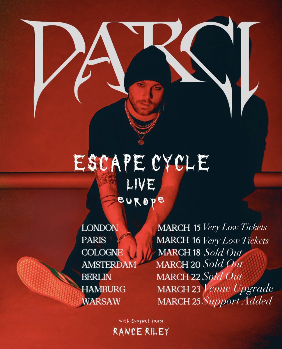 Darci (@darksidedarci) on Twitter photo ‡ Europe tour starts next week!! & in case you missed - my friend, the talented <a href="/barnacleboi777/">barnacle boi</a> is coming through for the Poland show!! Ltzz get it 👻 tickets: darcimusic.com ‡ Europe tour starts next week!! & in case you missed - my friend, the talented <a href="/barnacleboi777/">barnacle boi</a> is coming through for the Poland show!! Ltzz get it 👻 tickets: darcimusic.com