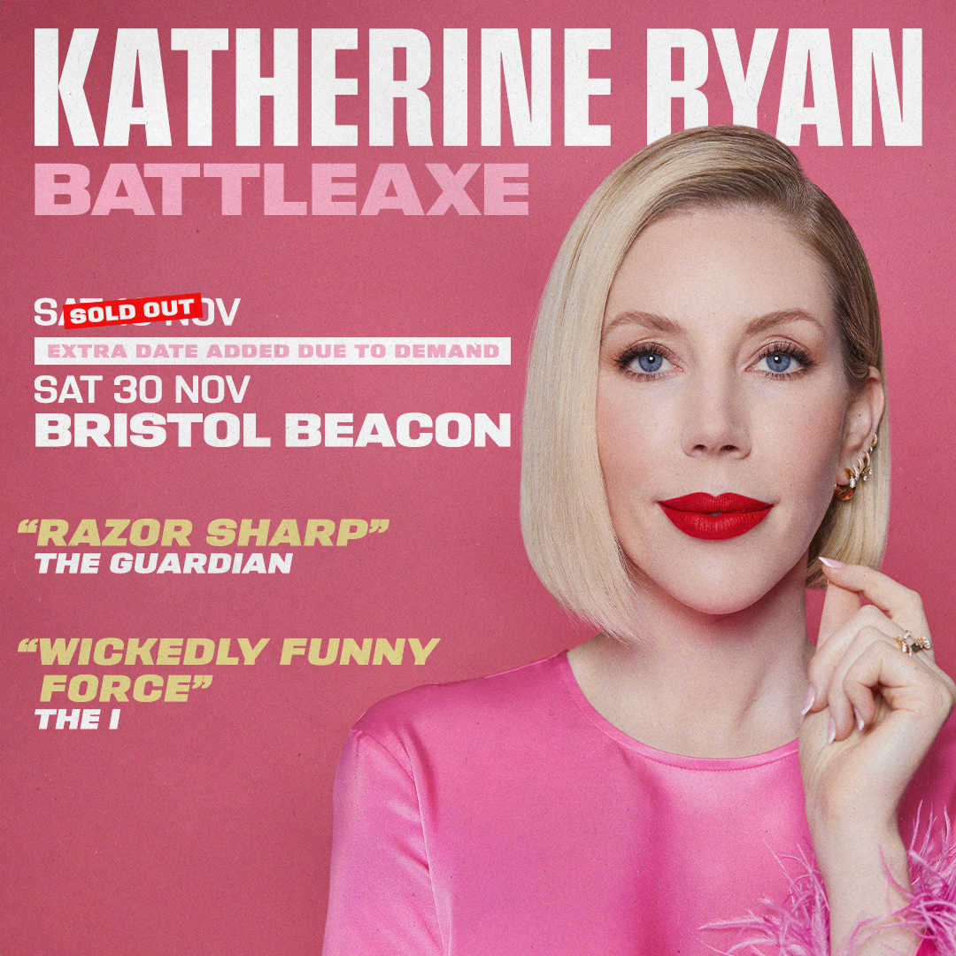 EXTRA DATE ADDED: @Kathbum is taking her new show Battleaxe to @Bristol_Beacon for a second night in November 🩷 Snap up tickets tomorrow at 10am 👉 livenation.uk/Rq0G50QNNTZ