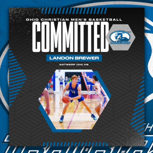 Blessed by God to have an amazing family and group of friends throughout my time at Antwerp. With that being said, I am happy to announce my commitment to continue my academic and athletic career at Ohio Christian University💙