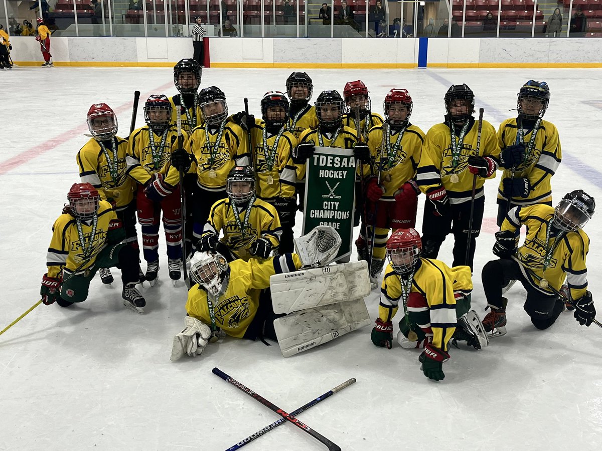 Division 2 City Champions!!!! Super proud of our team! Go Falcons! #tdesaa #tdsb