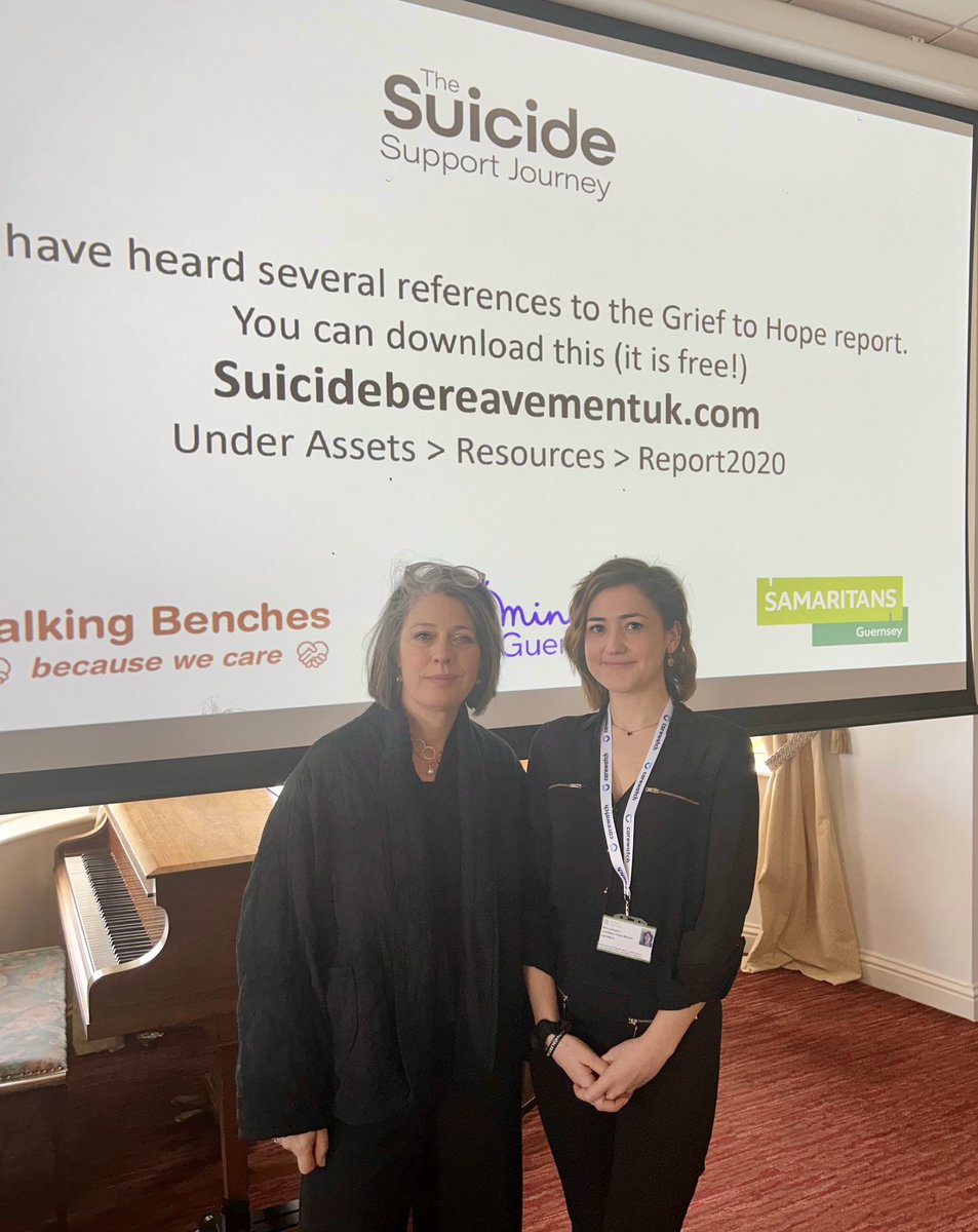 Bella and Molly attended The Suicide Support Journey Conference today, organized by <a href="/GuernseyMind/">Guernsey Mind</a>, <a href="/GsySams/">GuernseySamaritans</a>, and Talking Benches Guernsey. We're eager to hear from you about your experiences seeking support or being impacted by suicide. Reach out to us at panel@carewatch.gg