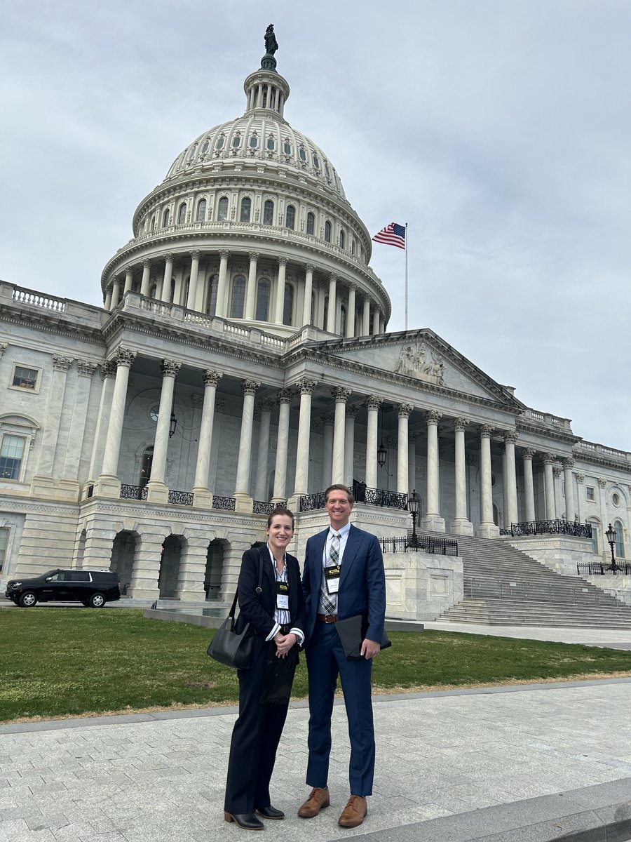 nstayellowbuses's tweet photo. Rachel Lane &amp; Denis Gallagher Jr. of ⁦@RideSTBus⁩ at the #24BusIn #NSTA https://t.co/qxDjBPcuwO