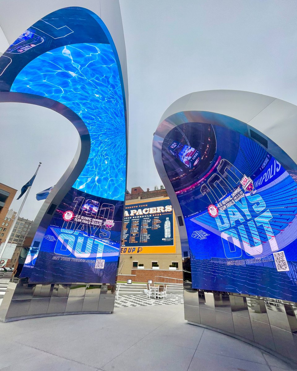 Pacers Sports & Entertainment (@pacerssportsent) on Twitter photo Start the countdown 🏊🏽♂️
We're just 100 days away from the start of the 2024 <a href="/USASwimming/">USA Swimming</a> Olympic Team Trials, hosted by <a href="/IndSportsCorp/">Indiana Sports Corp</a> at <a href="/LucasOilStadium/">Lucas Oil Stadium</a> this summer! #SwimTrials24 Start the countdown 🏊🏽♂️
We're just 100 days away from the start of the 2024 <a href="/USASwimming/">USA Swimming</a> Olympic Team Trials, hosted by <a href="/IndSportsCorp/">Indiana Sports Corp</a> at <a href="/LucasOilStadium/">Lucas Oil Stadium</a> this summer! #SwimTrials24