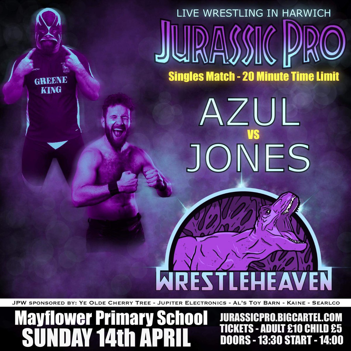 Jurassic Pro Wrestling tweet media