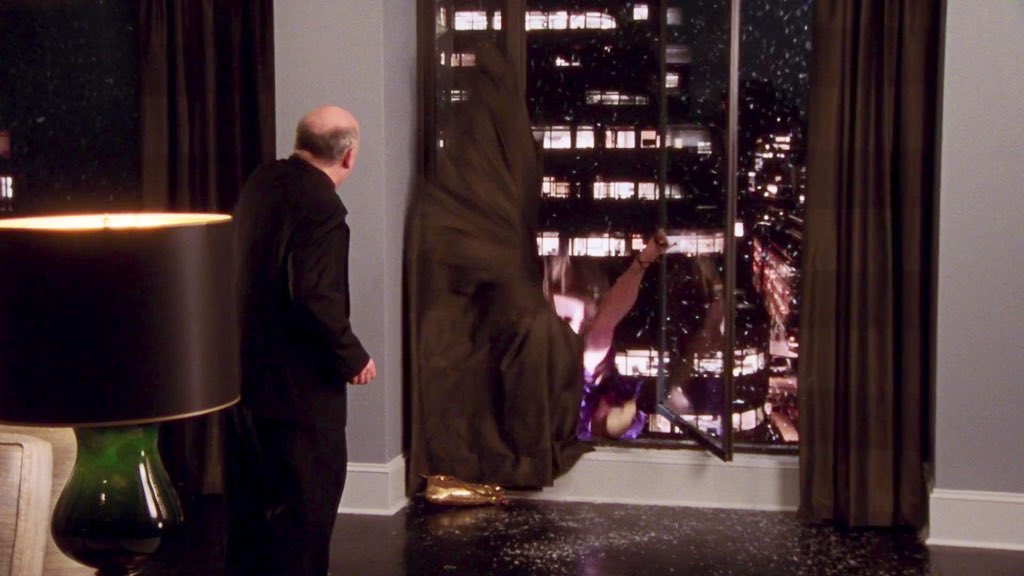 show the greatest “I’m about to die” moment in cinema (this is television but you guys get it)