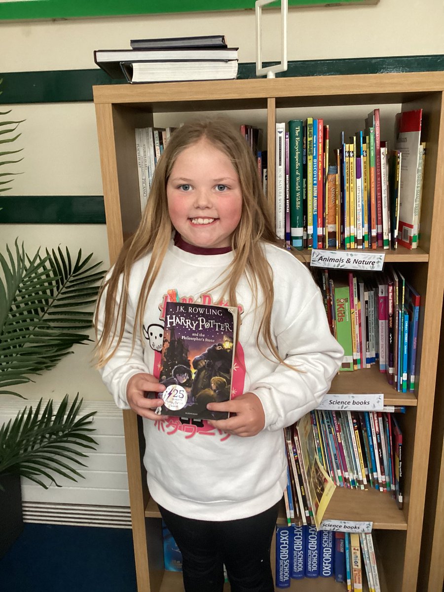 “Harry Potter is my favourite books, I have read all 7 books already. I am now starting them all again, I am reading book one again. My favourite character is Hermione Granger because she is really clever” #WorldBookDay2024 <a href="/Blackwood_PS/">Blackwood Primary</a>