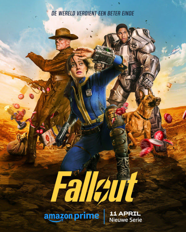 Belgische Fallout TV poster op Amazon Prime Video